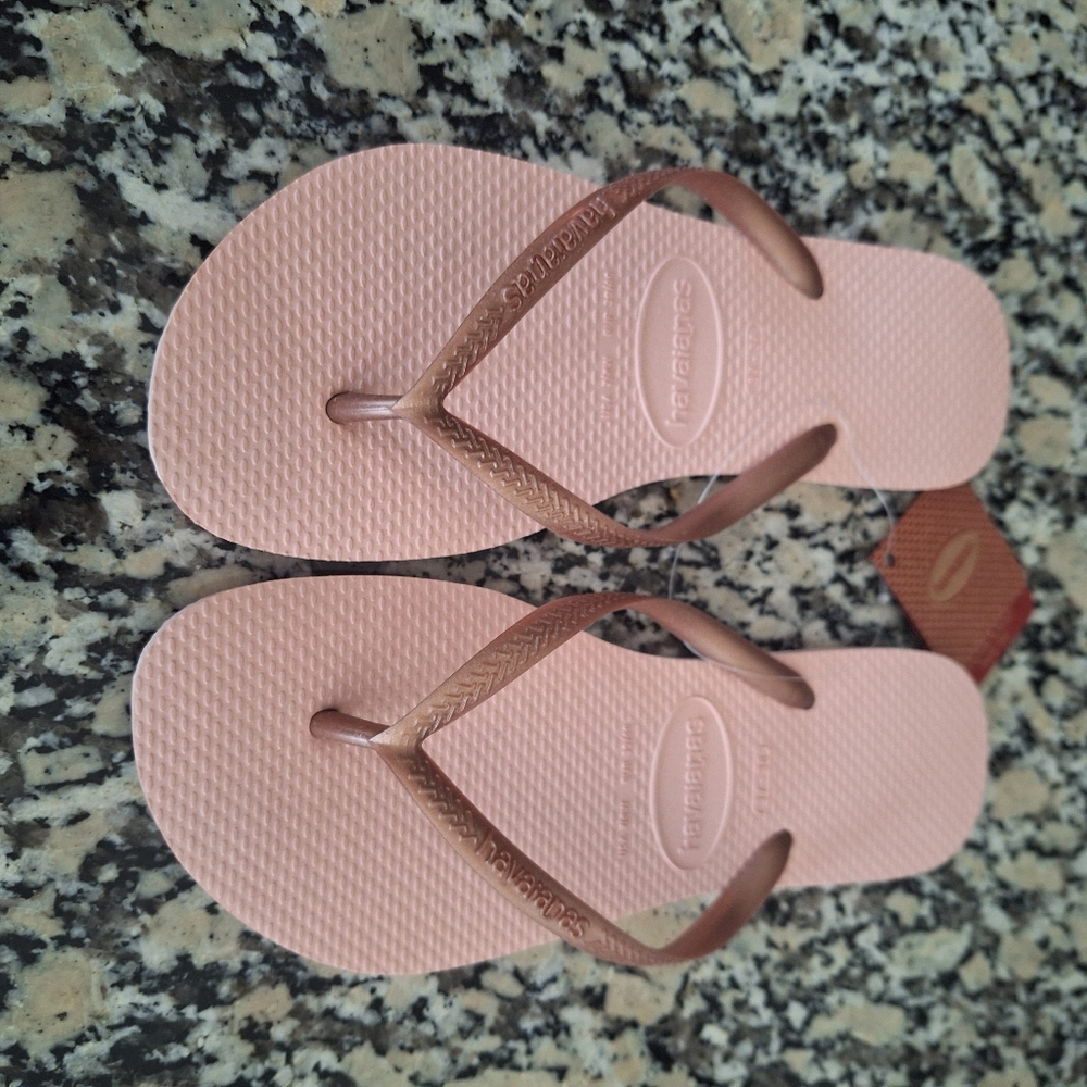 Havaianas Women's Top Rosa Ballet Rose Flip Flop Sandal, US 7/8 - Picture 6 of 7